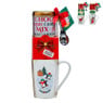 Kerstmok met chocolademelk en koekjes - 50 gram - diverse varianten