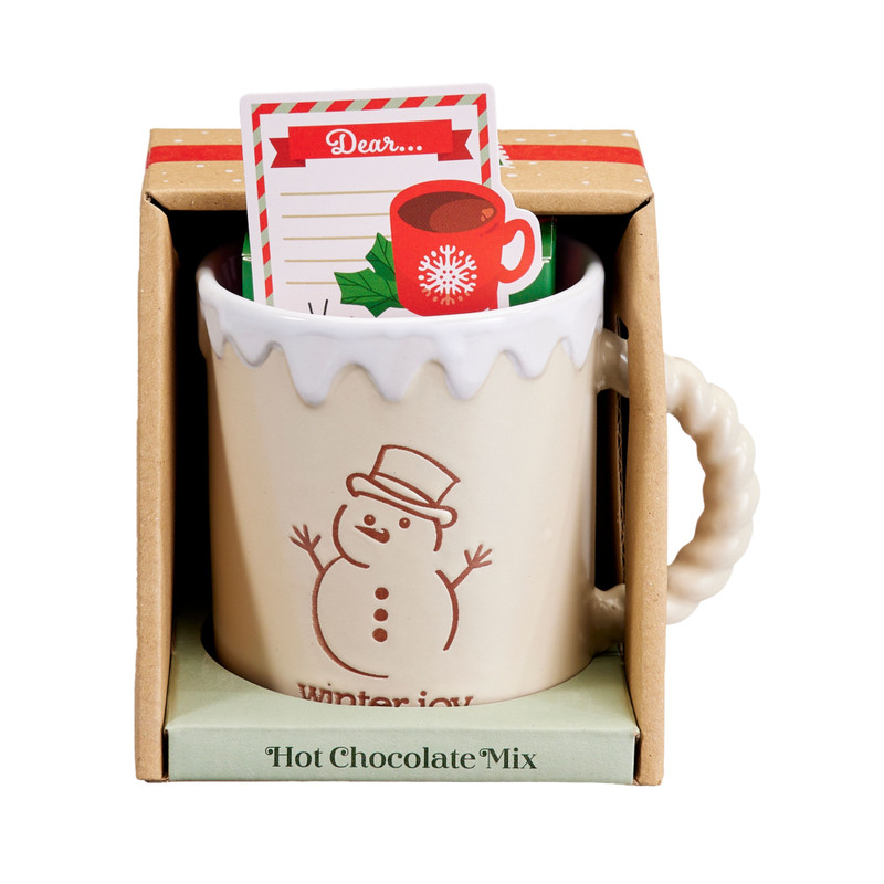 Kerstmok chocolademelkpoeder - 20 gram - diverse varianten