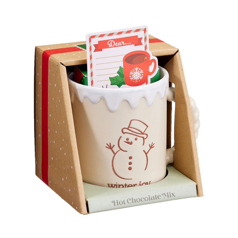Kerstmok chocolademelkpoeder - 20 gram - diverse varianten