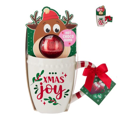 Kerstmok zuurstok - 35 gram - diverse varianten