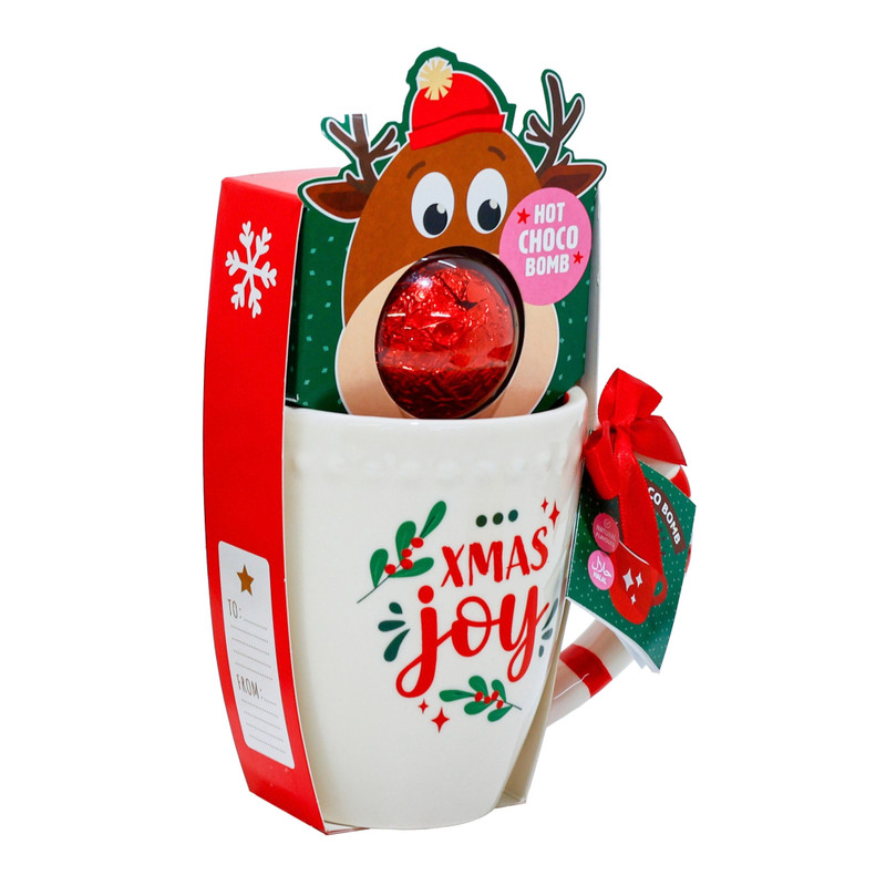 Kerstmok zuurstok - 35 gram - diverse varianten