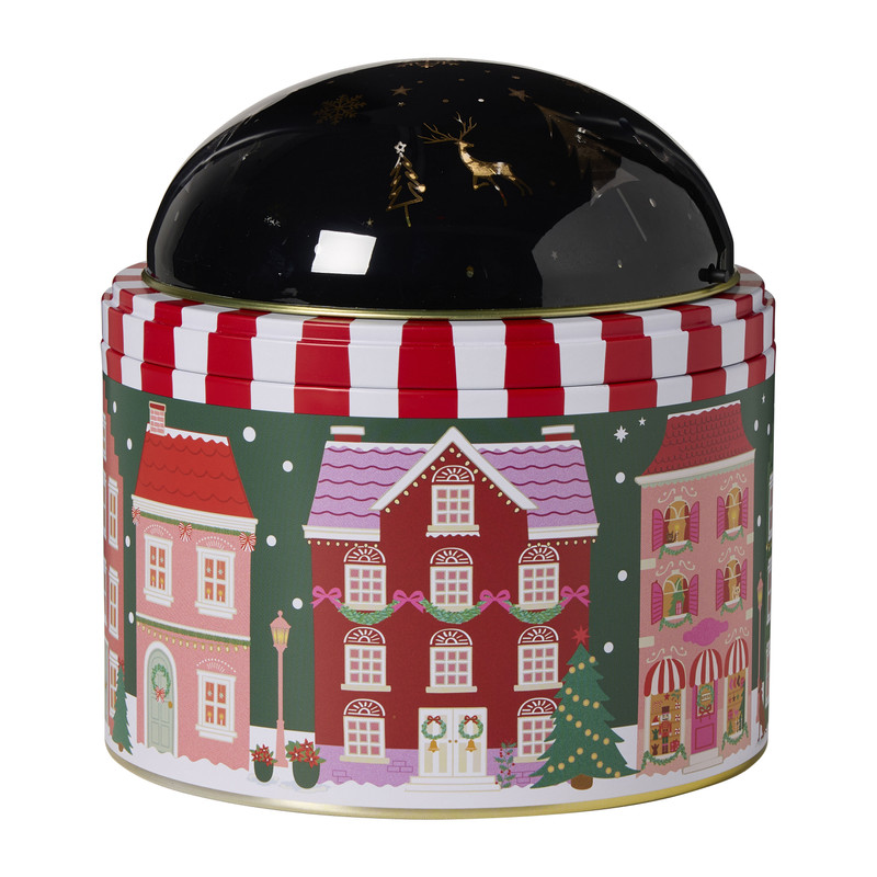 Koektrommel met geluid - multikleur - ø16x17.5 cm 