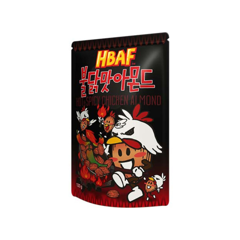 Amandelen met pittige kip smaak - 120 gram