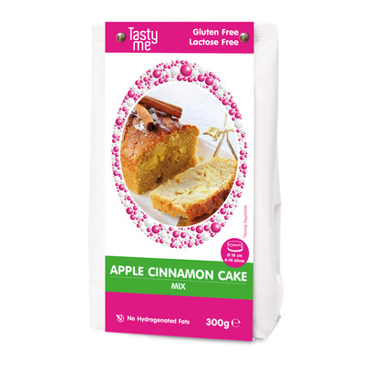Tasty Me cakemix - apple cinnamon - 300 gram