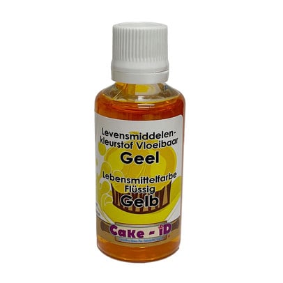Vloeibare kleurstof - geel - 50 ml