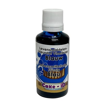 Vloeibare kleurstof - blauw - 50 ml