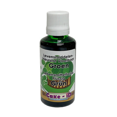 Vloeibare kleurstof - groen - 50 ml