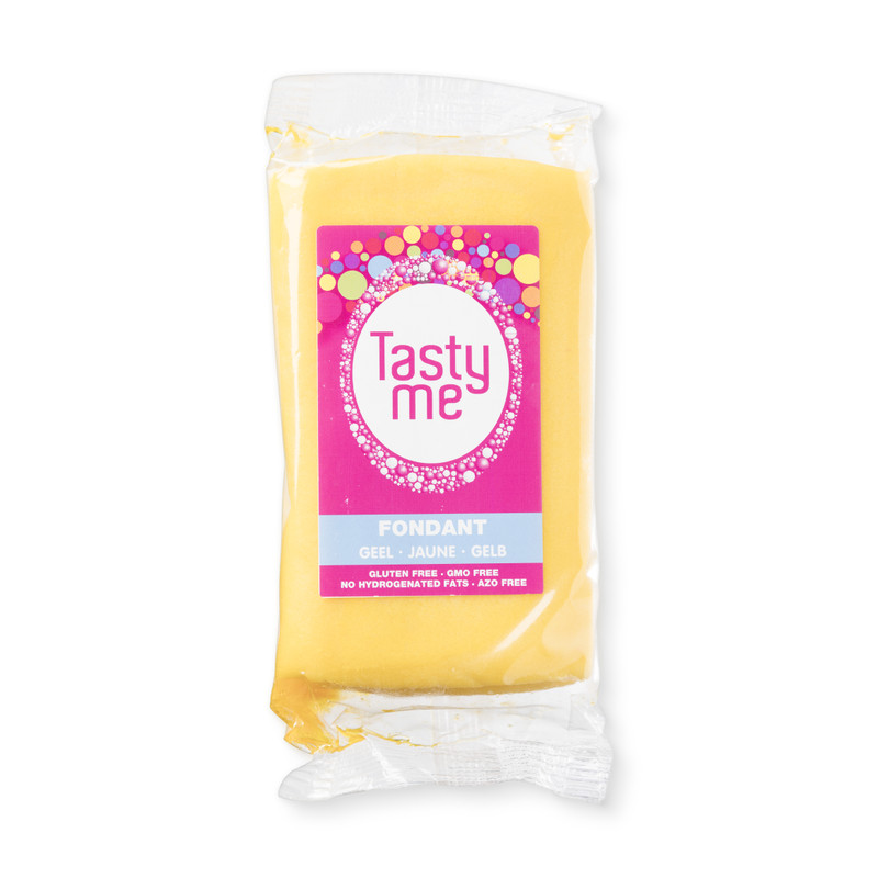 Tasty me rolfondant - geel - 500 g 