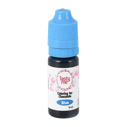 Tasty Me chocolade kleurstof - blauw - 10 ml