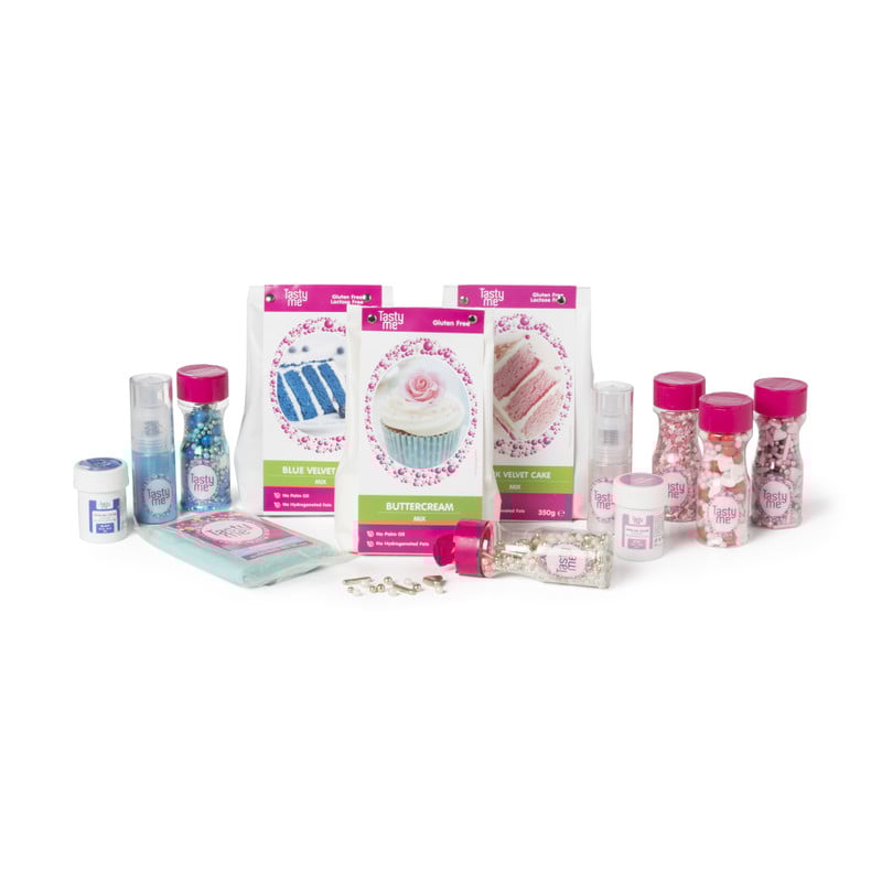 Tasty Me pink velvet cake - roze - 350 g