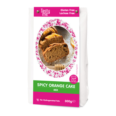 Tasty Me cakemix - spicy orange cake - 300 gram
