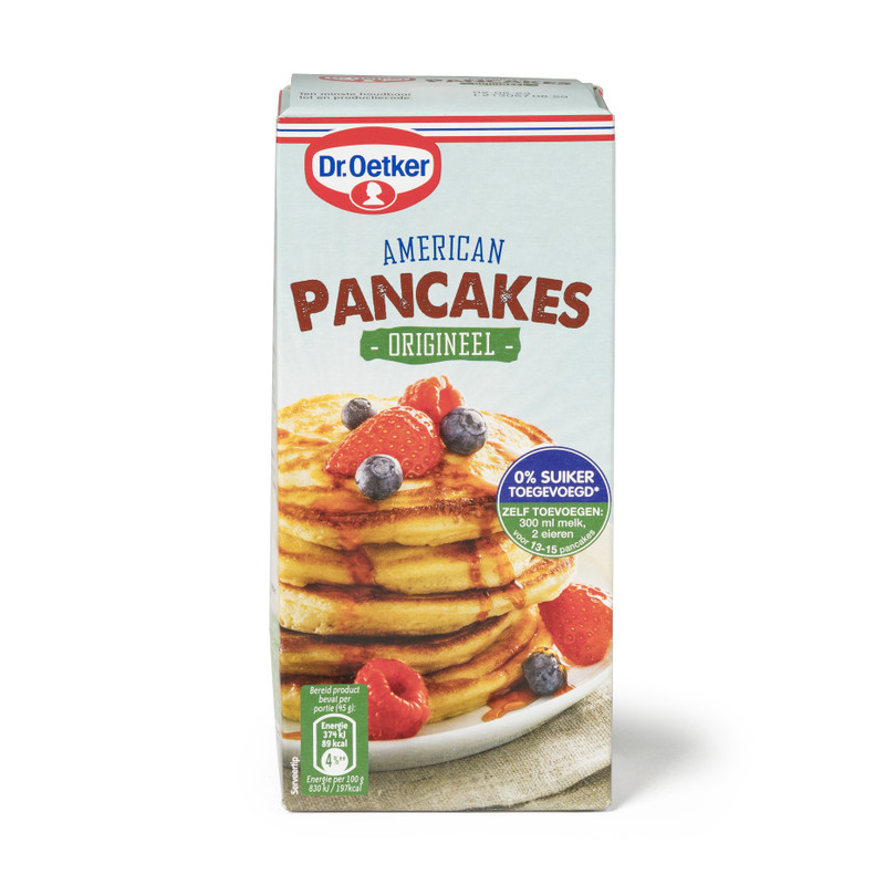 Dr Oetker american pancakes - origineel - 300 g