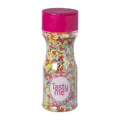 Tasty me hagelmix - multikleur - 60 gram