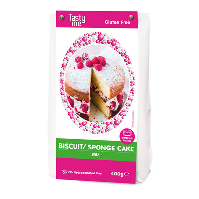 Tasty Me bakmix taart biscuit - 400 gram