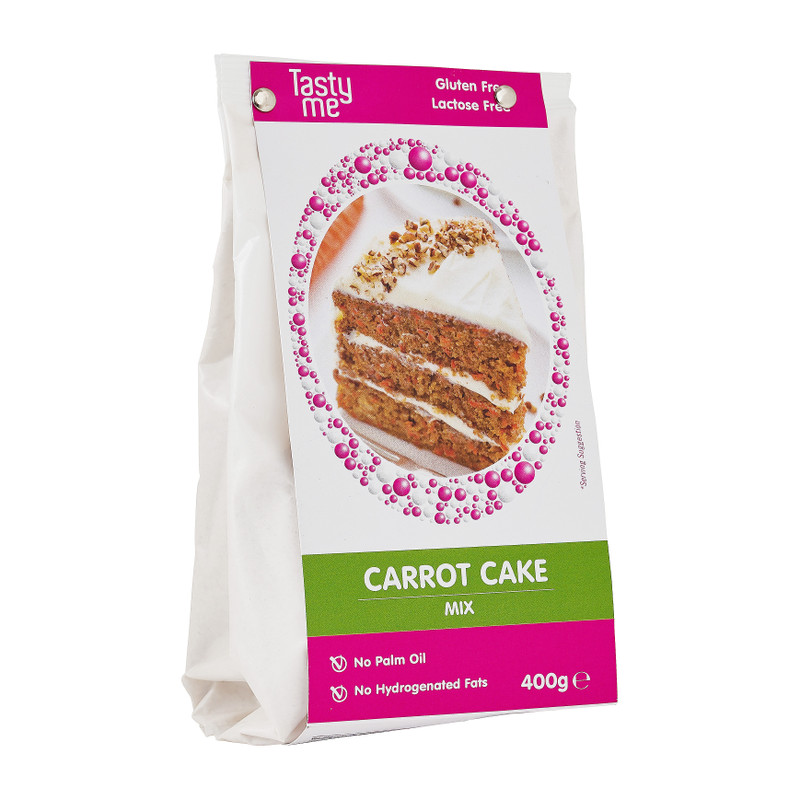 Carrot cake - glutenvrij en lactosevrij - 400 gram