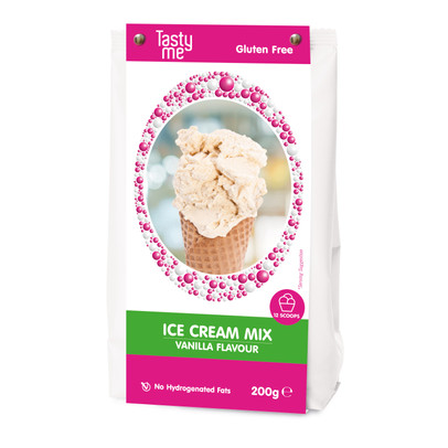 Tasty Me ijsmix - vanille - 200 gram