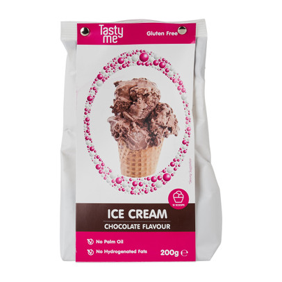 Tasty Me ijsmix - chocolade - 200 gram