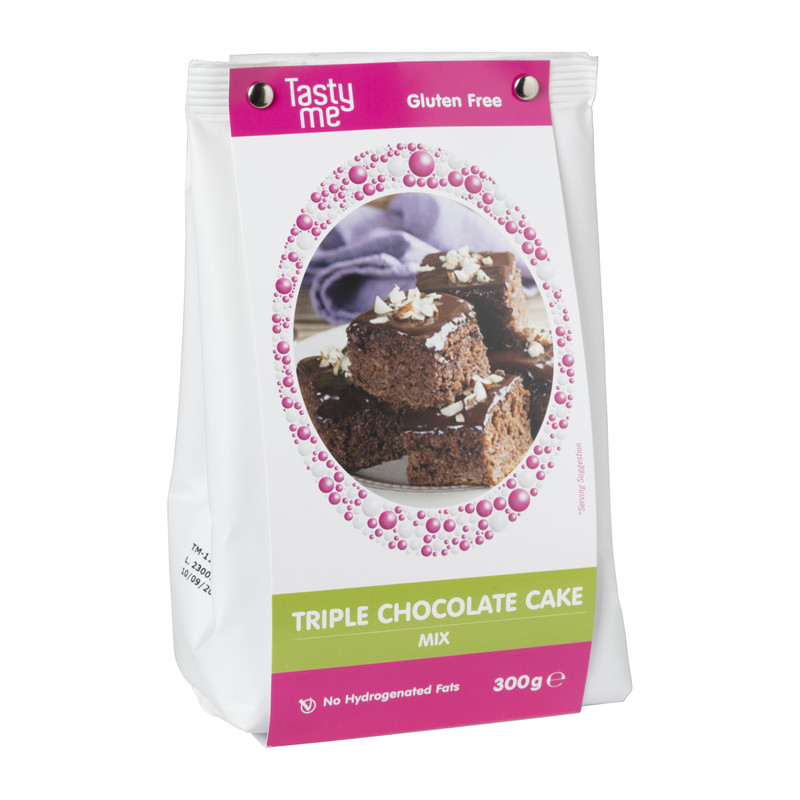 Tasty Me cakemix - triple chocolate cake - 300 g