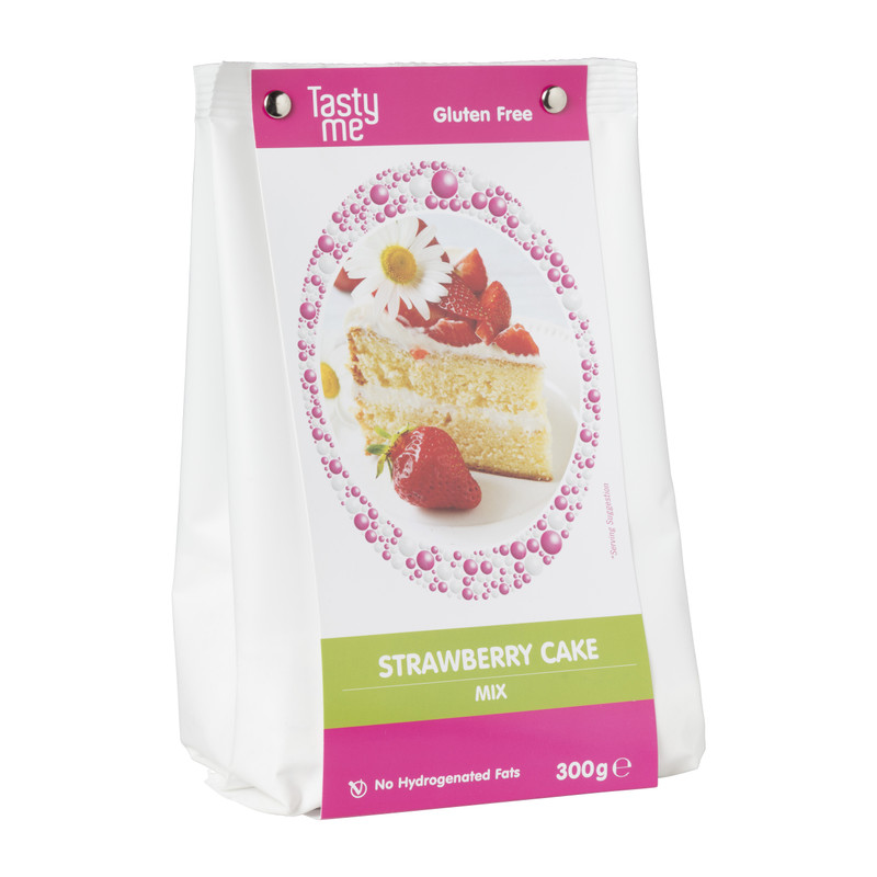 Tasty Me cakemix - strawberry cake - 300 g