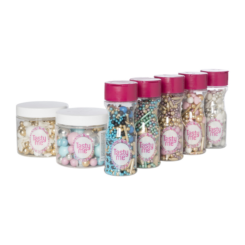 Tasty Me sprinkles - starlight mix - 60 gram