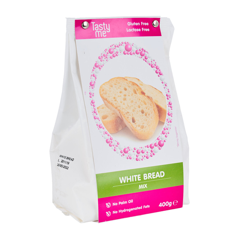 Wit brood - glutenvrij en lactosevrij - 400 g 