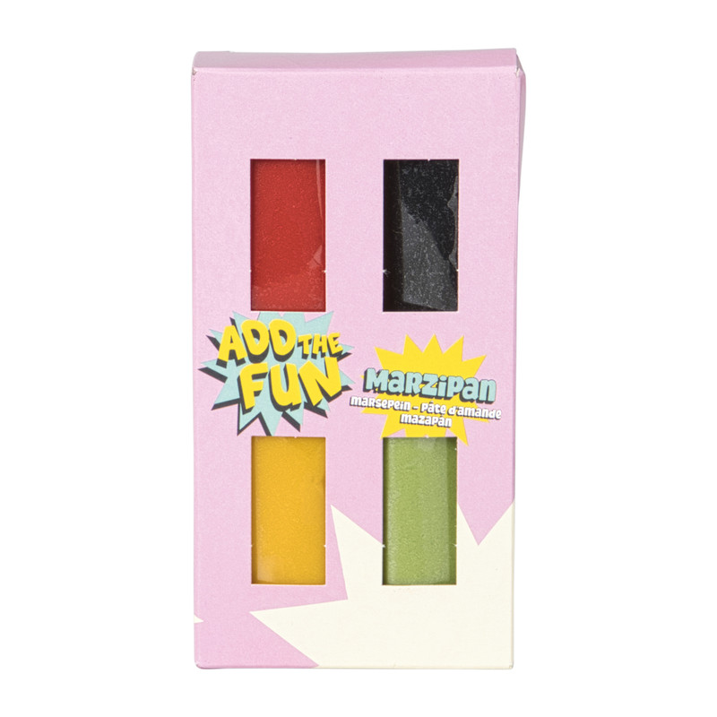 Marsepein multipack - set van 4 x 50 gram