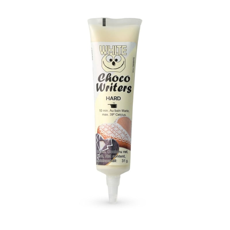 Tasty Me choco schrijftube - wit - 31 gram 