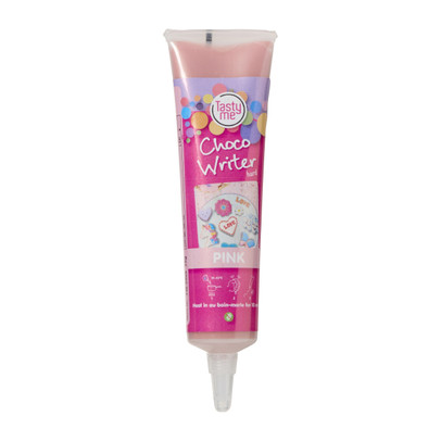 Tasty Me choco schrijftube - roze - 31 gram 