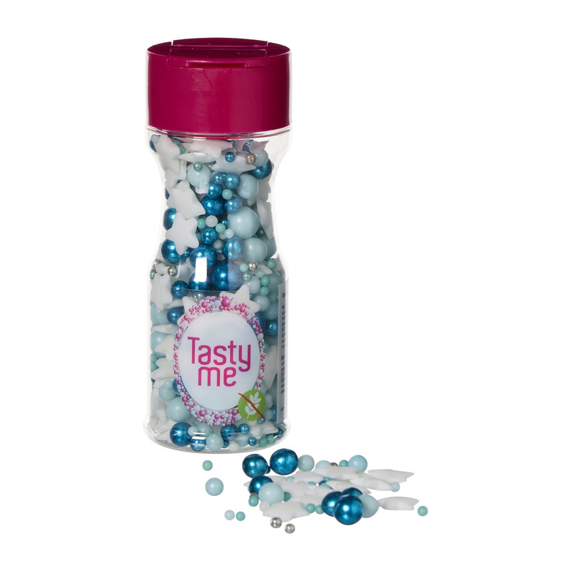 Tasty Me sprinkels - oh baby blue - 70 gram 