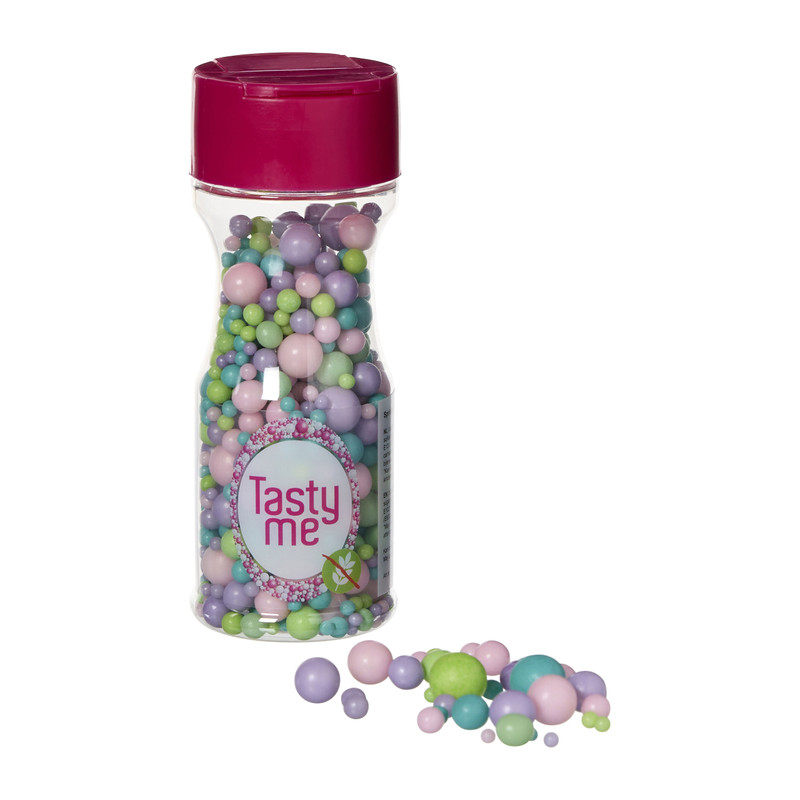 Tasty Me sprinkels - pastel party - 70 gram 