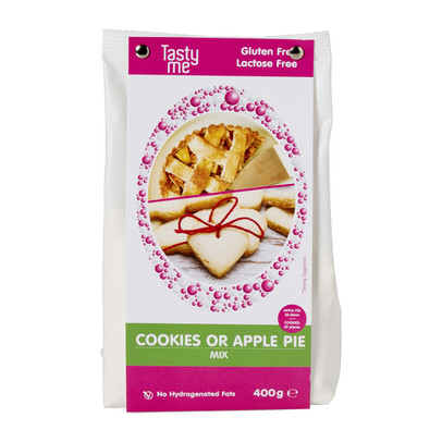 Cookies & apple pie bakmix - glutenvrij en lactose vrij - 400 gr