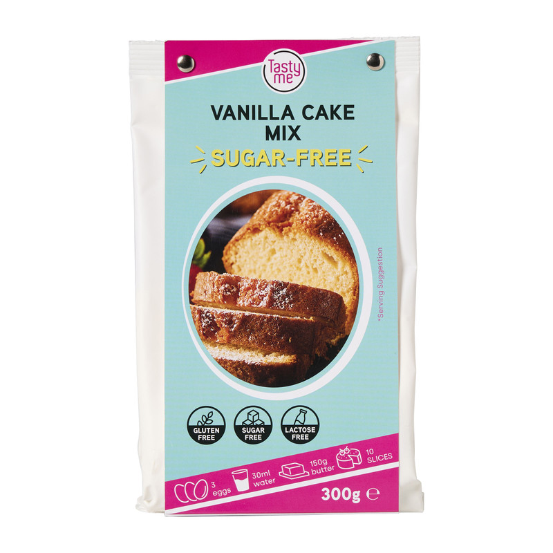 Vanille cakemix suikervrij
