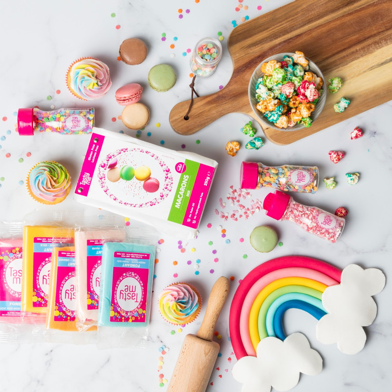 Confetti gekleurd - multikleur - 50 gram