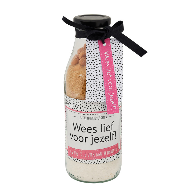 Bitterkoekjes cakemix - Wees lief voor jezelf! - 380 g