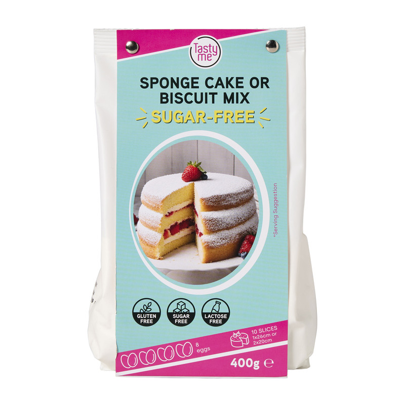 Sponge cake mix suikervrij