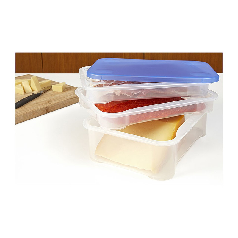 Sunware Club Cuisine kaas- en vleeswarendoos