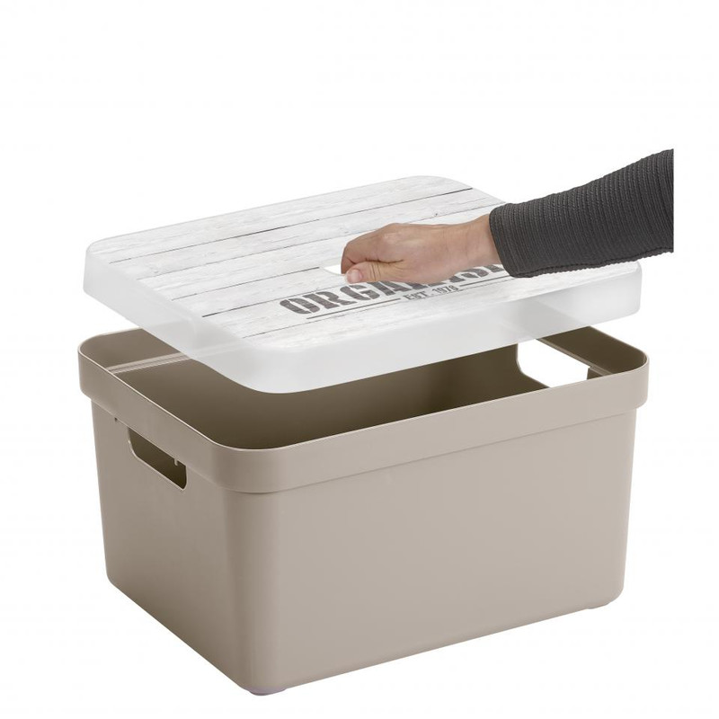 Sunware opbergbox Sigma home - 32 liter - beige