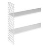 Tomado - Boekenrekuitbreiding - wit frame + planken