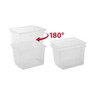 Iris stapelboxen - zes stuks - 30 liter