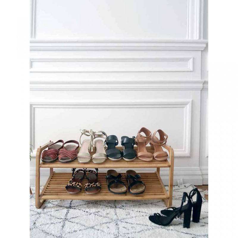 Compactor schoenenrek - stapelbaar - 75x33x34 cm