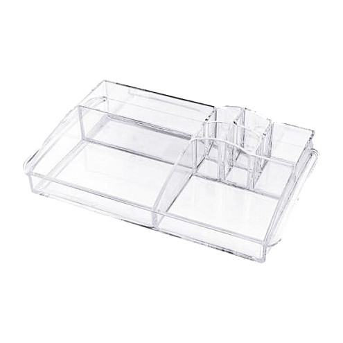 Compactor cosmetica opbergdoos - 8 compartimenten