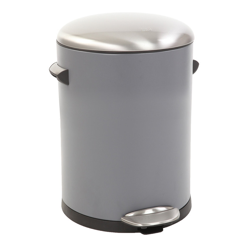 EKO pedaalemmer Belle - 5 liter - grijs