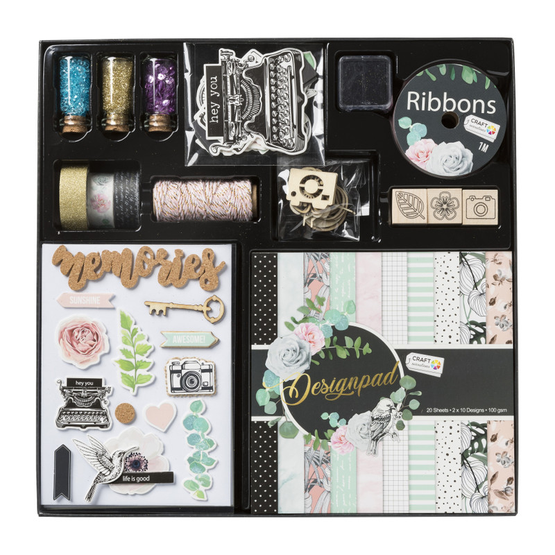 DIY pakket wenskaarten - voor 6 kaarten