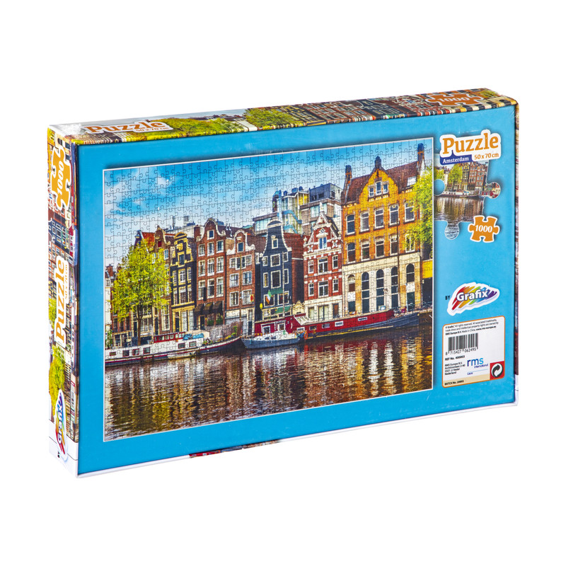 Puzzel Amsterdam - 1000 stukjes - 50x70 cm 