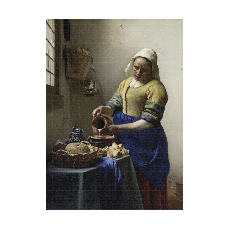 Puzzel melkmeisje - 1000 stukjes - 50x70 cm 