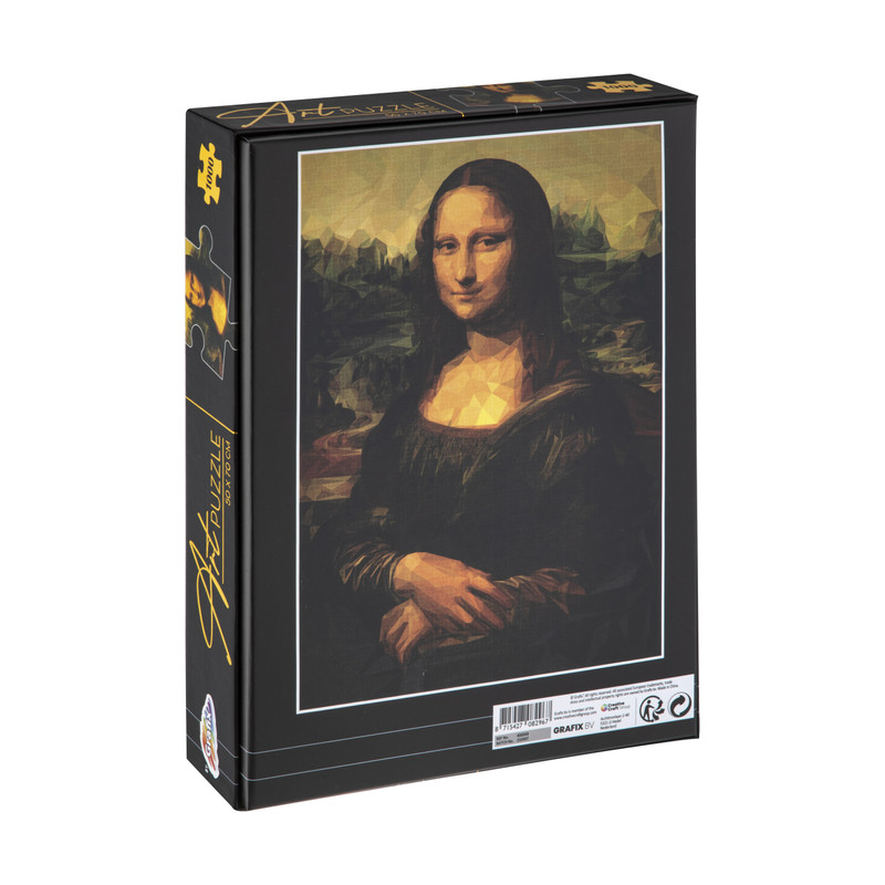 Puzzel mona lisa - 1000 stukjes - 50x70 cm 