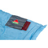 Camp Gear slaapzak comfort XL - 220x80 cm - grijs/lichtblauw