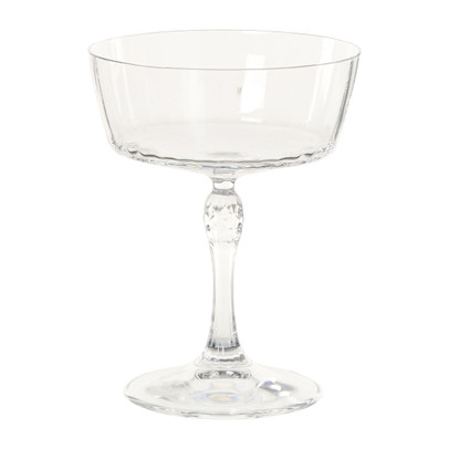 Cocktail coupeglas america - transparant - 275 ml