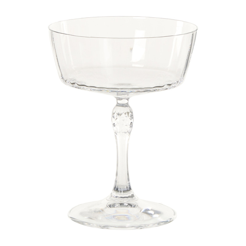 Cocktail coupeglas america - transparant - 275 ml