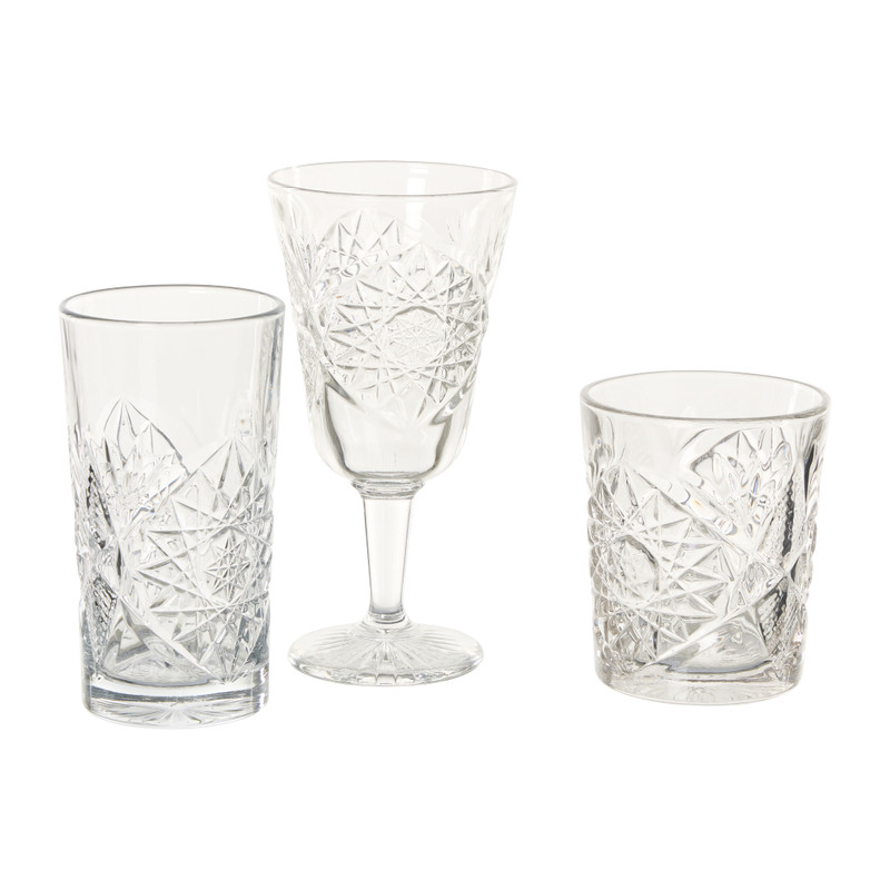 Cocktailglas op stam icon - transparant - ml